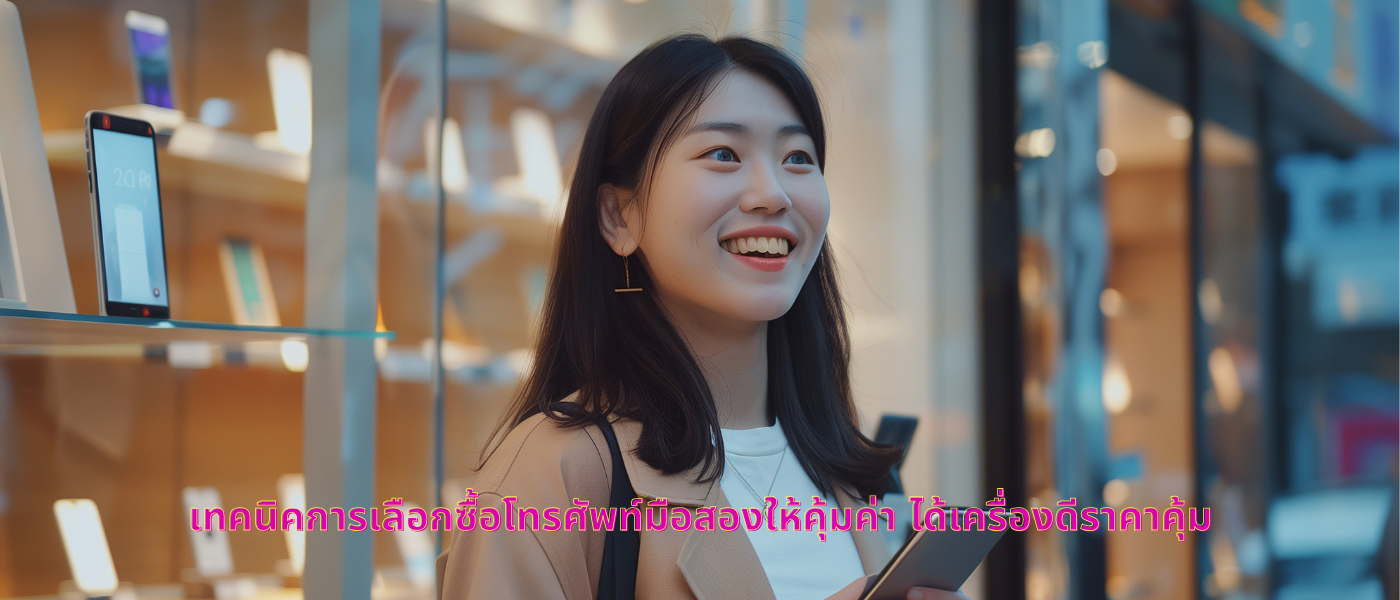 เทคนิคการเลือกซื้อโทรศัพท์มือสองให้คุ้มค่า ได้เครื่องดีราคาคุ้ม