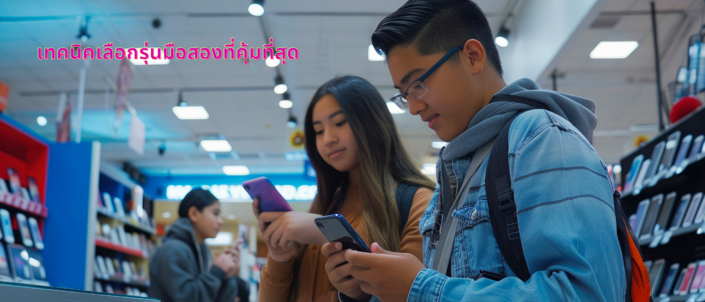 เทคนิคเลือกรุ่นมือสองที่คุ้มที่สุด